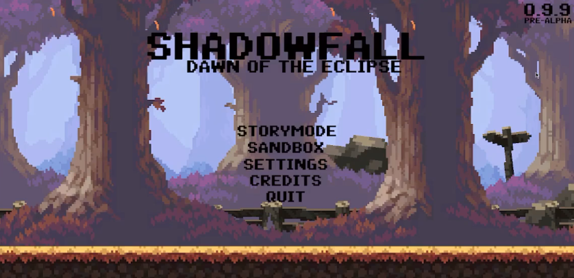 Main Menu – Shadowfall