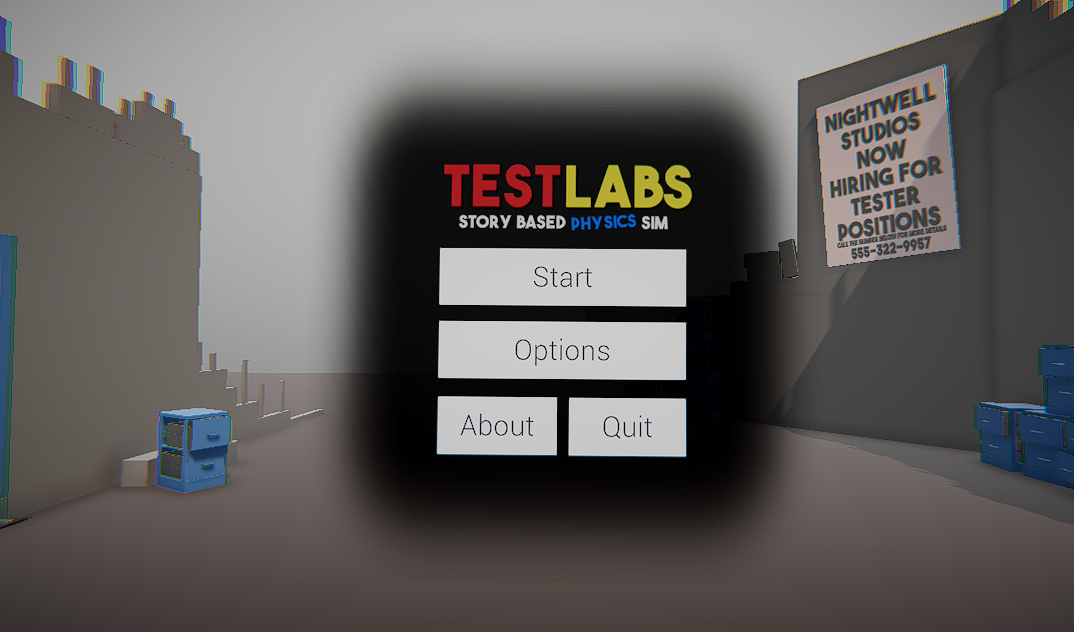 Main Menu – TestLabs